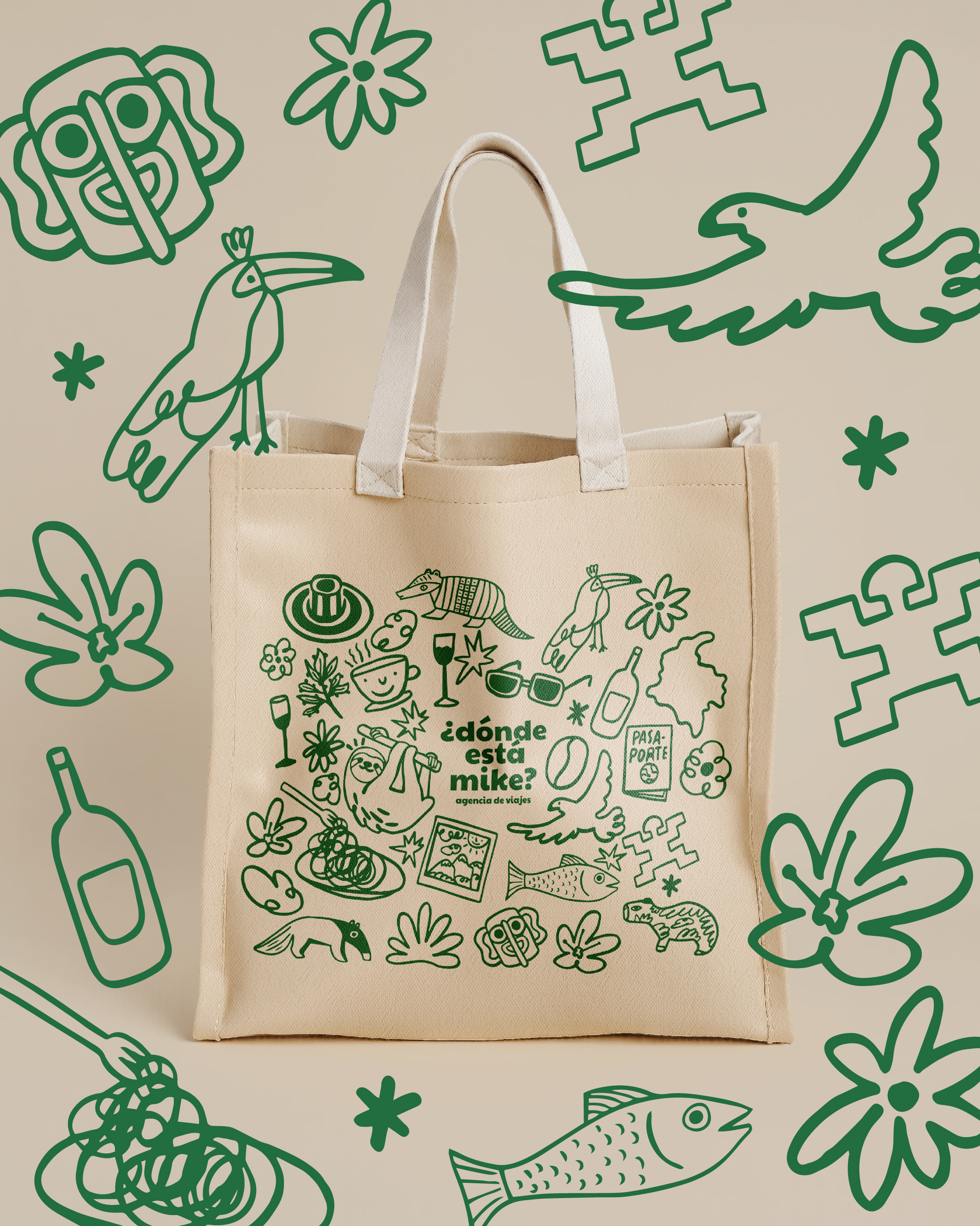 TOTE BAG DÓNDE ESTÁ MIKE